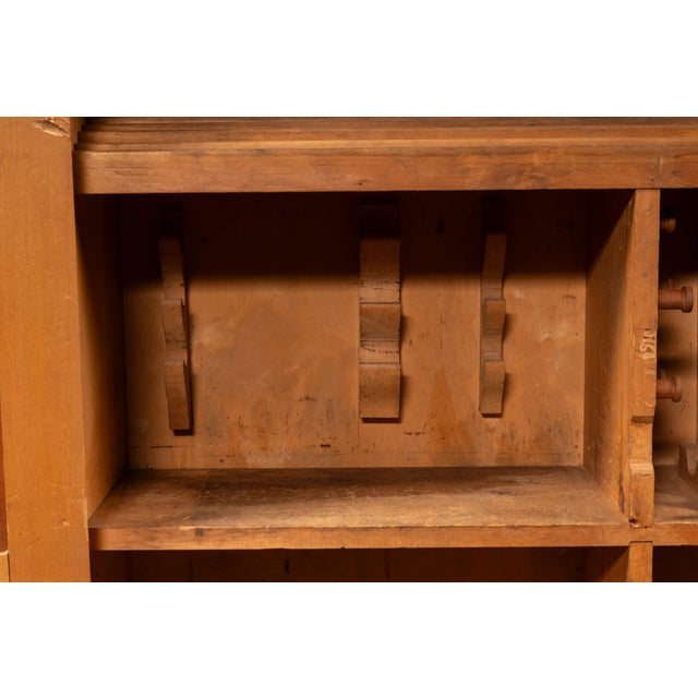 Antique Birch Machine Tooling Cabinet For Sale In Chicago - Image 6 of 15