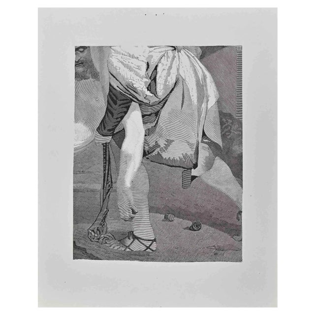 Pilgrimage, Original Etching, Early 20th-Century For Sale