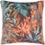 Charcoal Bohemian Carruthe Printed Velvet Handmade Pillow For Sale - Image 8 of 8