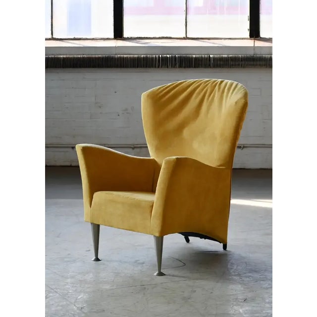 Montis Lounge Chair Model Castor With Footstool by Gijs Papavoine for Montis For Sale - Image 4 of 12