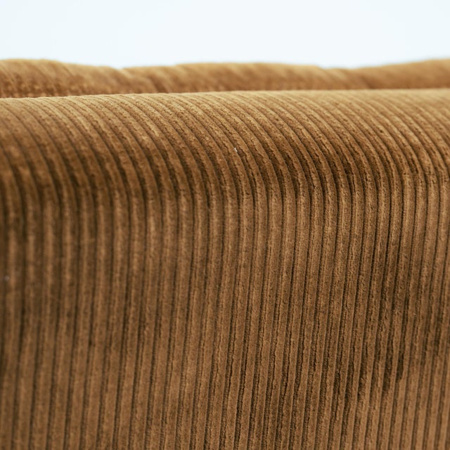 Brown Corduroy Modular Lounge Chairs by DUX, Sweden, 1970s, Set of 2 For Sale - Image 15 of 18