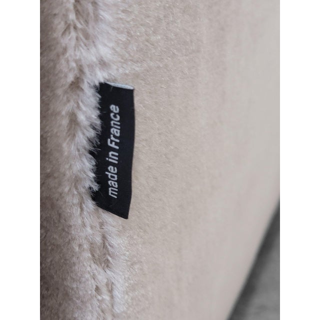 Ligne Roset Confluences by Philippe Nigro, Set of 4 Elements Newly Reupholstered in Mohair For Sale - Image 10 of 10