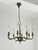 Mid-Century Modern Mid-Century 8-Light Brass Chandelier, 1950s For Sale - Image 3 of 10