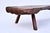 A fabulous Antique pig bench table with thick single Black Walnut slab top, beautiful time worn patina and splayed mortis...