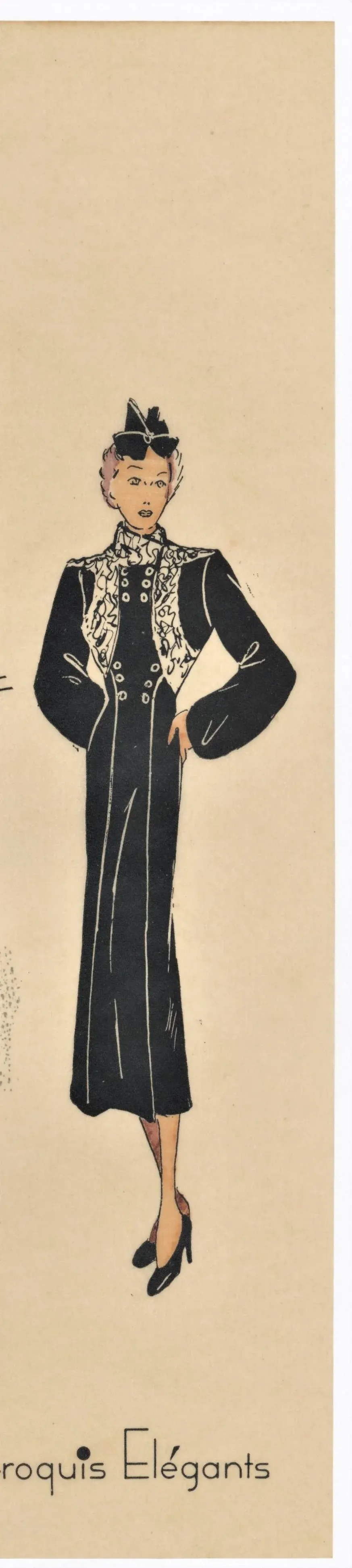 Art Deco Fashion Print | Chairish
