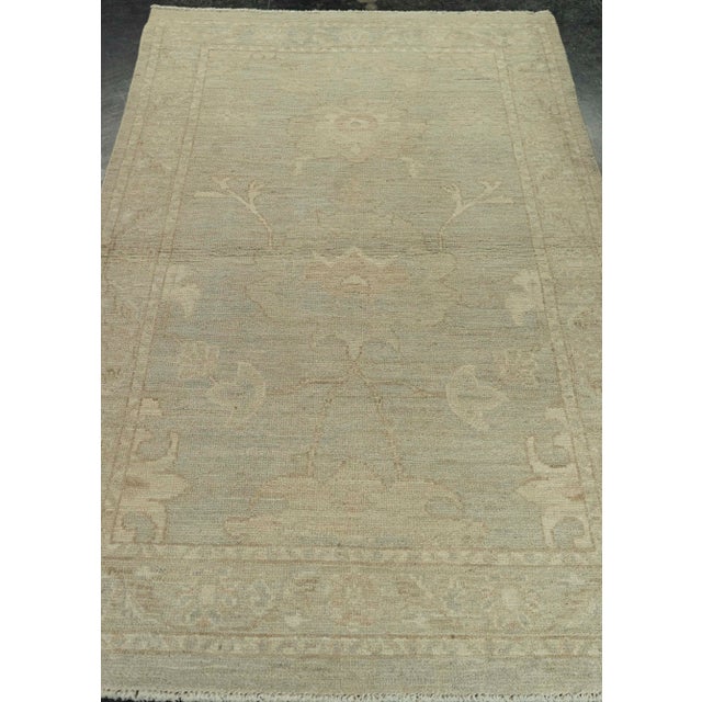 Oushak Rug 3'1 x 4'11" #21335 Explore a curated collection of hallway runners, wool rugs, and handmade masterpieces at ,...