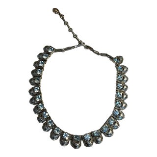 Vintage Gold Toned Signed Coro Necklace For Sale