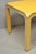 Vintage Hollywood Regency Orange Vinyl Laminate Parsons Style Dining Table Desk For Sale - Image 14 of 18