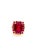 Bochic “Orient” Vintage Natural Ruby & Amethyst Ring Set in 18K Gold & Silver* Gemstones: • Natural Ruby: 2.00 Carats •...
