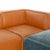 Animal Skin Carmo Corner Sofa in Leather from BoConcept For Sale - Image 7 of 18