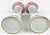 Pair of Famille Rose Beaker Vases has measurements of approximately 10"x10"x20"