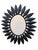 Vintage Sunburst Mirror in Wrought Iron, 1960s For Sale - Image 3 of 5