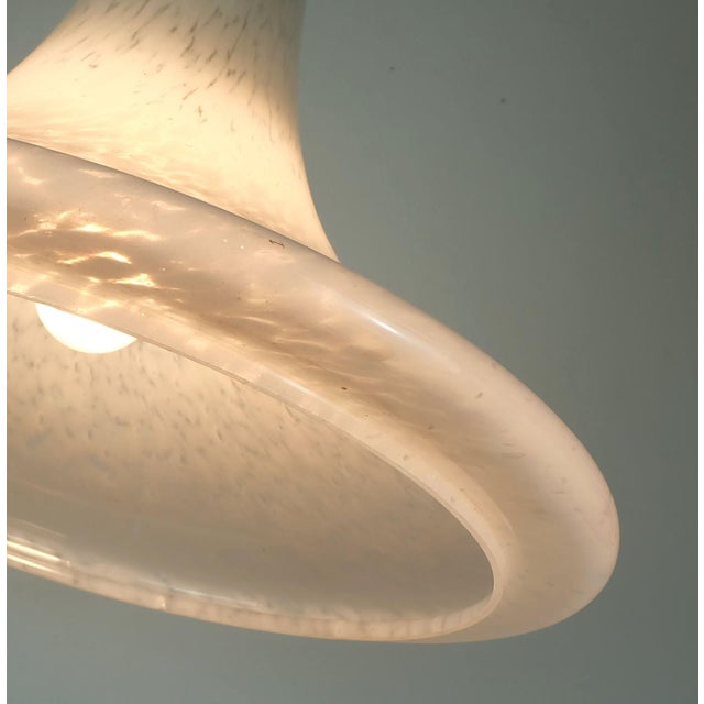 Large Vintage Pendant Light from Glashütte Limburg, 1970s For Sale - Image 9 of 11