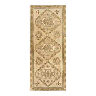 Turkish Vintage Rug 3'3" x 7'8" For Sale