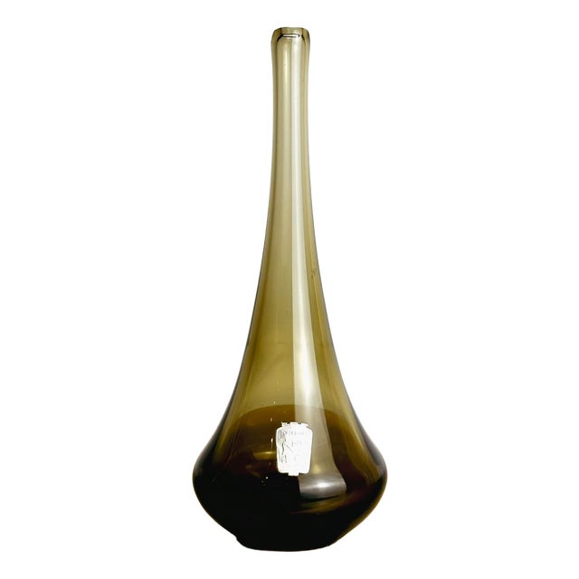 Vintage Vase by Bengt Orup for Johansfors, 1950s For Sale