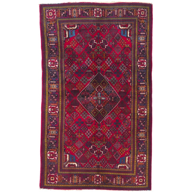 Antique Persian Joshegan Rug - 05'04 x 09'01 For Sale - Image 9 of 9