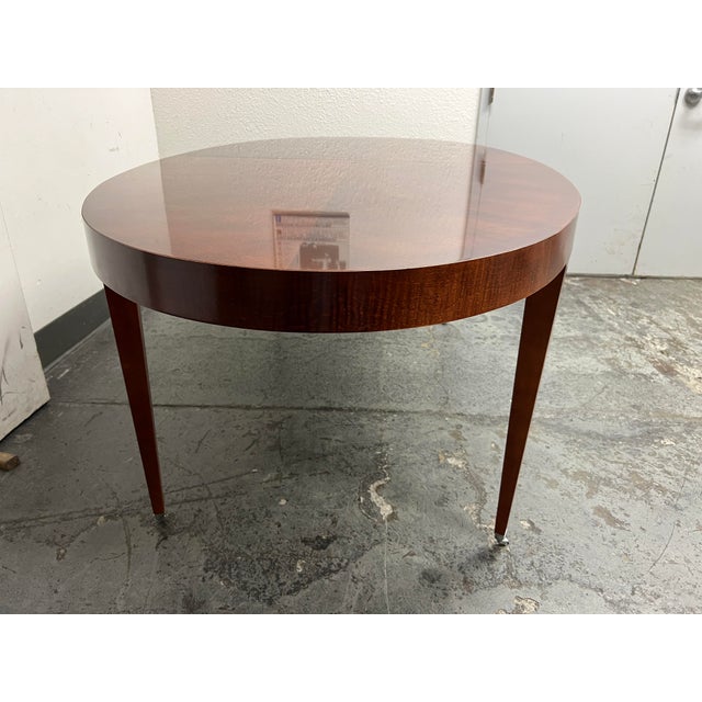 1990's Baker Furniture Michael Vanderbyl "Archetype" Oval Extension Dining Table Chairish