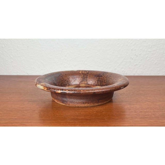 Mid-Century Modern Danish Studio Pottery Bowl from Visby, Denmark, 1960s For Sale - Image 16 of 16