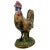 Victorian German Majolica Figural Rooster by Riedel Von Riedelstein, Dallwitz, Ca. 1885 For Sale - Image 3 of 13