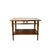 Vintage Lane Acclaim Two-Tier End Table by Andre Bus | Walnut & Oak Dovetail Inlay For Sale - Image 11 of 18