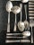 Metal Reed & Barton Sterling Silver "Classic Rose" Silverware - Set of 40 For Sale - Image 7 of 10