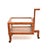 Art Deco Walnut Serving Cart, 1930s For Sale - Image 3 of 11