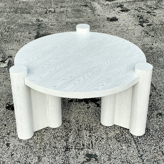 Contemporary Boho Custom Coffee Table For Sale - Image 4 of 5