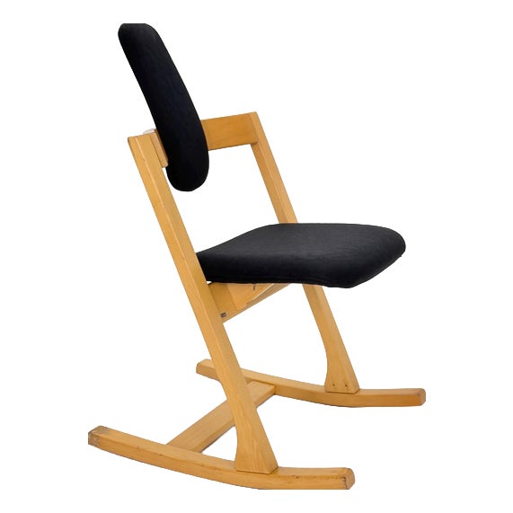 Mid-Century Pendulum Rocking Chair by Peter Opsvik for Stokke Norway, 1980s For Sale