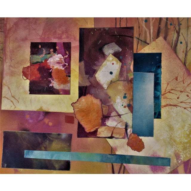 Abstract Georgia whitaker, Untitled #2, Circa 1990 For Sale - Image 3 of 5