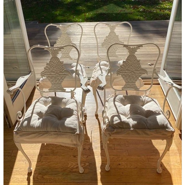 Set of 4, Russell Woodard Dining Chairs, For Sale In New York - Image 6 of 12