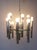 Mid-Century Modern Mid-Century Chrome Tubes Chandelier Ceiling Lamp by Gaetano Sciolari For Sale - Image 3 of 12