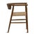 Mid-Century Modern Outdoor Indoor U-Back Woven Seat Mid-Century Coastal Dining Chair For Sale - Image 3 of 14