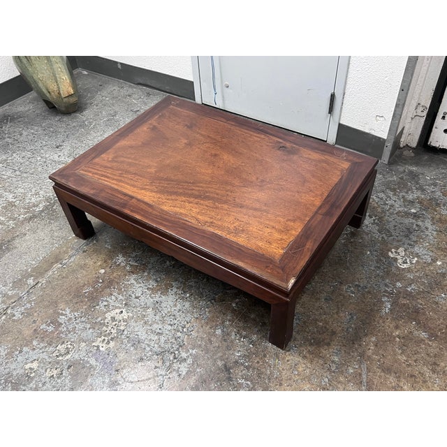 Chinese Antique Chinese Low Coffee Table, 1920 For Sale - Image 3 of 12