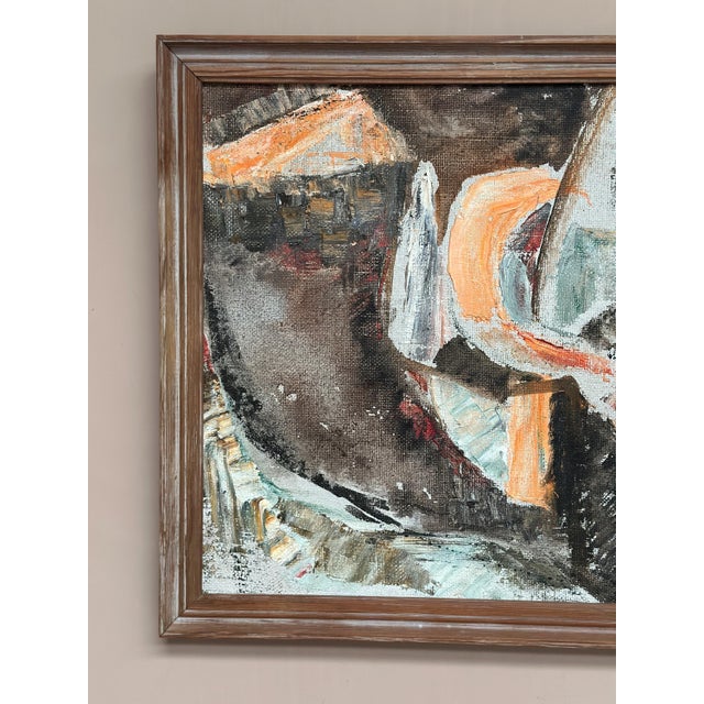 Eivor Lindberg, Abstract Composition, 1967, Oil on Canvas, Framed For Sale - Image 14 of 18