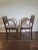 Art Deco 1920s Antique French Art Deco Chairs Pair Fantastic Style For Sale - Image 3 of 5