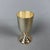 Hand-Worked Silver-Plated Brass Glasses and Coasters with Gilt Interior, 20th Century, Set of 12 For Sale - Image 5 of 11