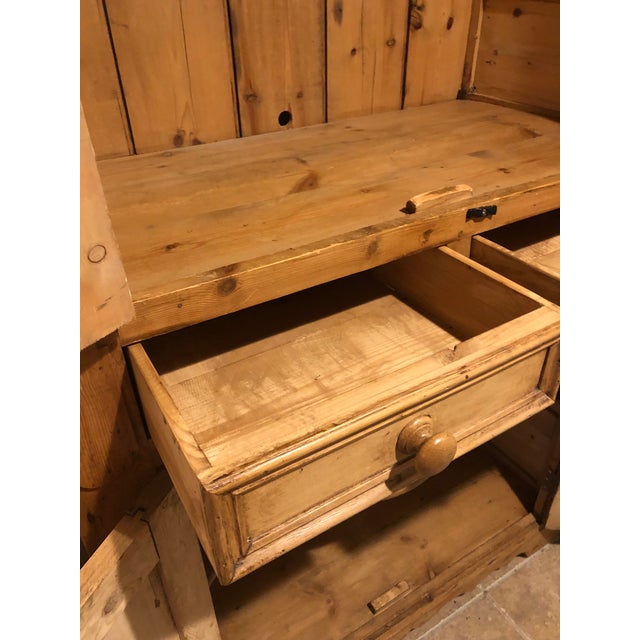 Antique Irish Pine Cupboard Chairish