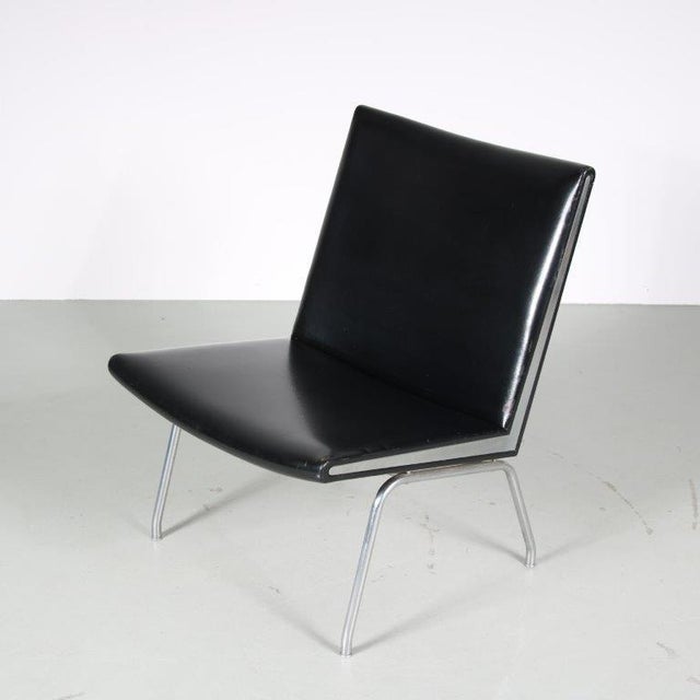 Textile Set of Airport Chairs by Hans J. Wegner for Ap Stolen, Denmark For Sale - Image 7 of 16