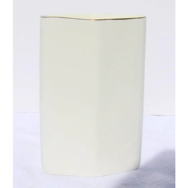 Mid-Century Japanese Porcelain Vase For Sale - Image 4 of 6
