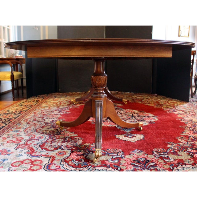 C. 1970s Hand-Crafted Double Pedestal Dining Table by Scholte Company For Sale - Image 4 of 9