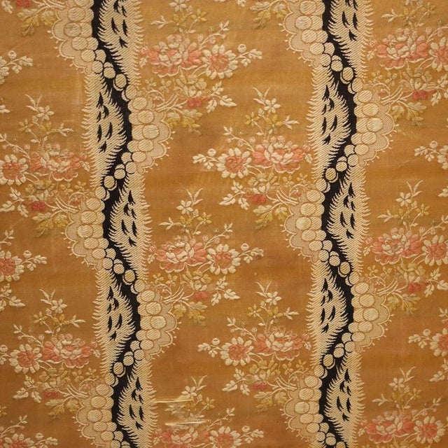 Screen Rococo Style in Carved Wood and Silk For Sale - Image 9 of 11