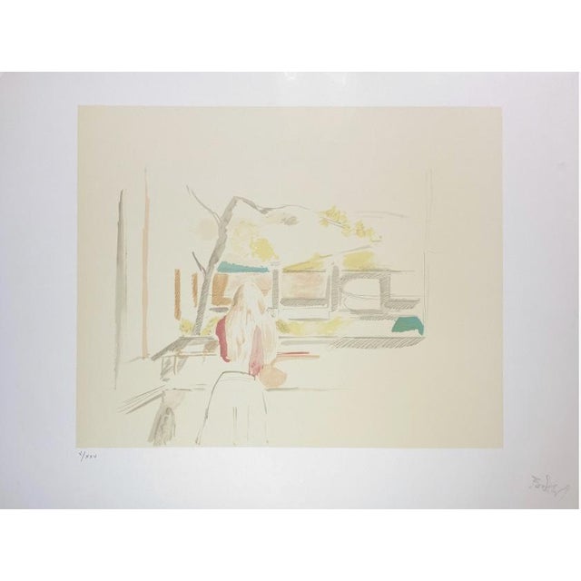 Balthus, Young Girl from Behind, 1994, Original Lithograph For Sale - Image 4 of 4