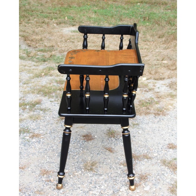 vintage-ethan-allen-gossip-bench-hitchcock-style-telephone-table-entry