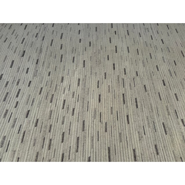 11ft 9in × 14ft 7in Ben Soleimani for Restoration Hardware Linear Stripe Area Rug For Sale In San Francisco - Image 6 of 14