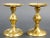 Modern Polished Brass Candlesticks - A Pair For Sale - Image 4 of 13