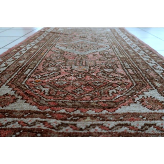 Persian 1940s, Vintage Persian Hamadan Rug 2' X 3' For Sale - Image 3 of 11
