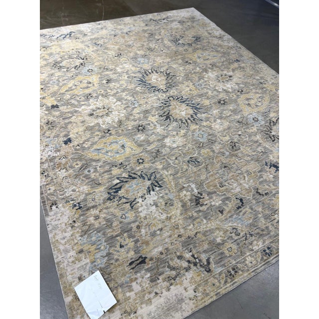 Traditional Contemporary Turkish Wool Rug For Sale - Image 3 of 4