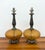 Vintage Crackle Glass Table Lamps - Pair For Sale - Image 4 of 6