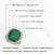 VRJewels 18.05 Ct Emerald & 2.72 Ct Diamond 14k Yellow Gold Statement Ring Size 4 For Sale - Image 13 of 18