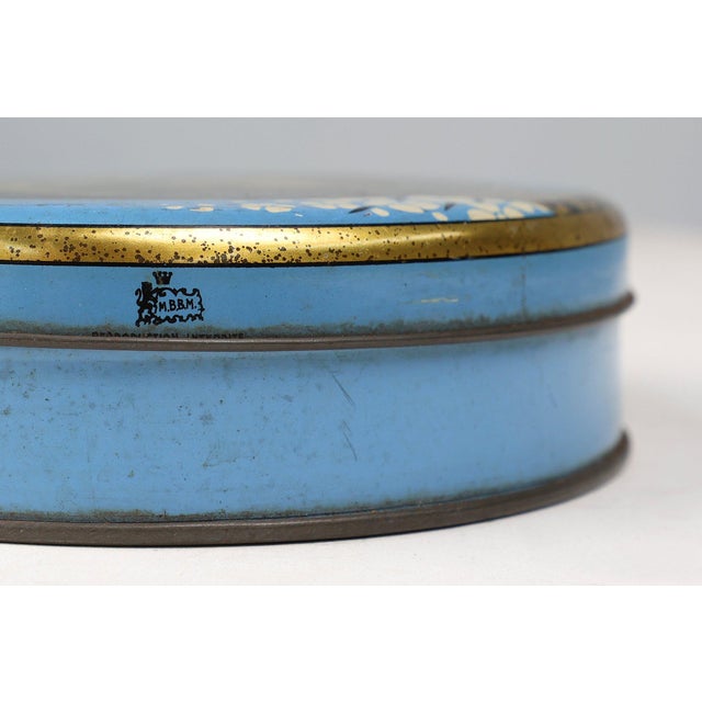 Tin Can of the Belgian Royal Family, 1930s For Sale - Image 7 of 11